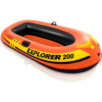 Лодка INTEX EXPLORER 200 58330 двухместная, 185х94х41 см, от 6 лет, до 95 кг Лодка INTEX EXPLORER 200 58330 двухместная, 185х94х41 см, от 6 лет, до 95 кг